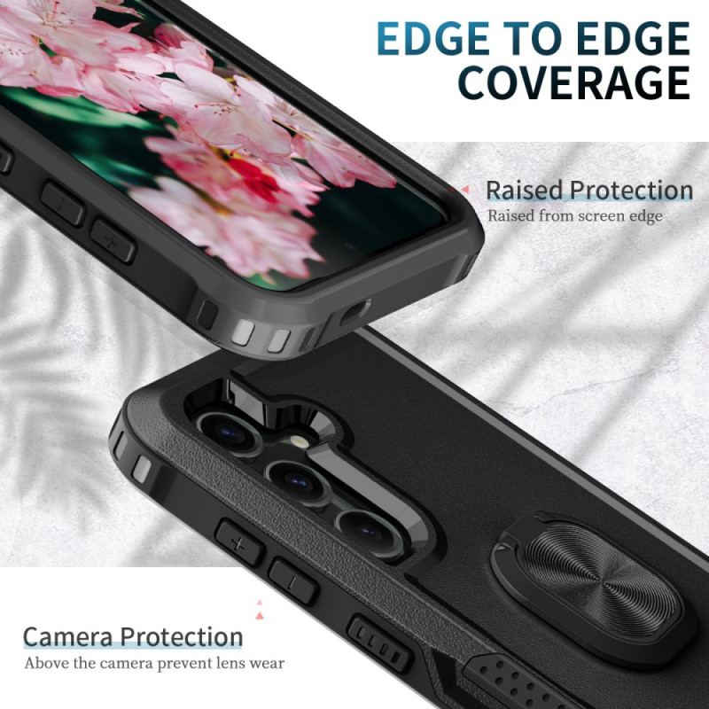 Etui Do Samsung Galaxy S24 Plus 5g Z Obrotowym Pierścieniem I Zabezpieczeniem Przed Zarysowaniem