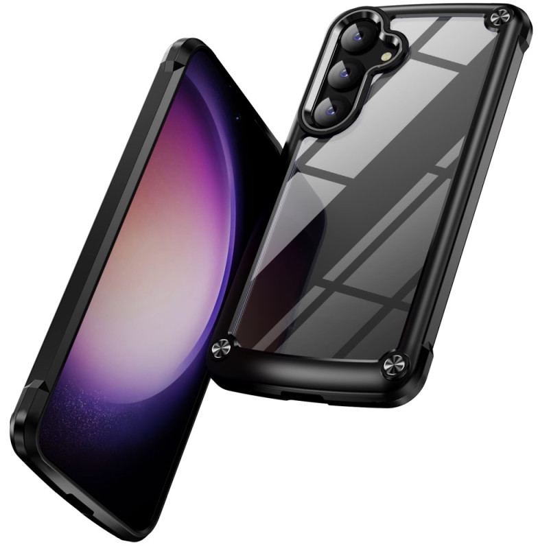 Etui Do Samsung Galaxy S24 Plus 5g Z Ramką Zabezpieczającą Przed Upadkiem
