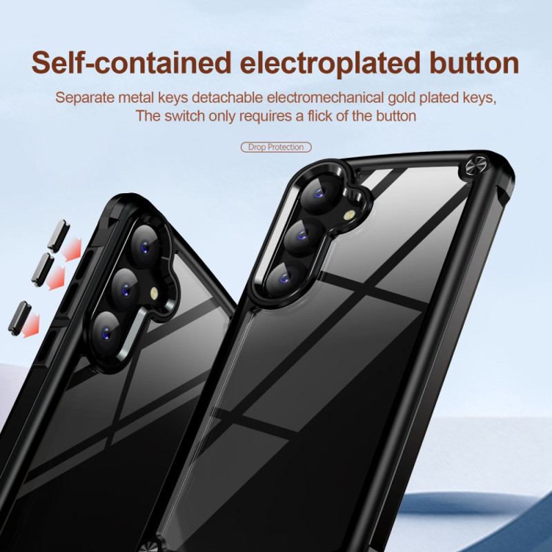 Etui Do Samsung Galaxy S24 Plus 5g Z Ramką Zabezpieczającą Przed Upadkiem