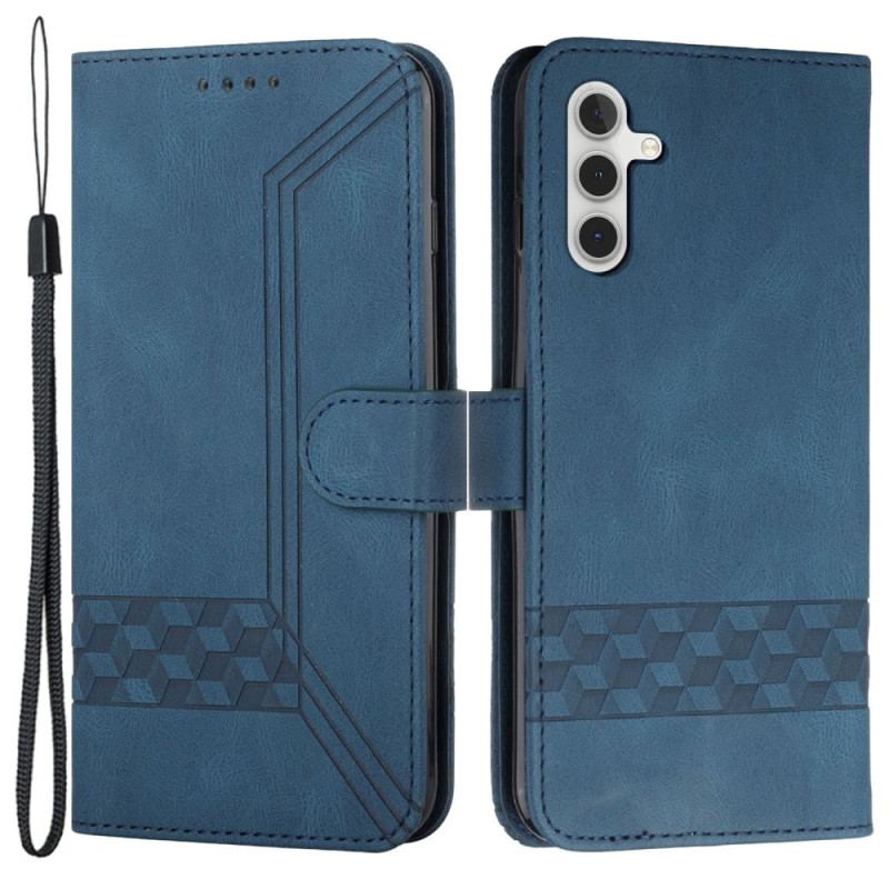 Etui Folio Do Samsung Galaxy S24 Plus 5g Geometria Paska