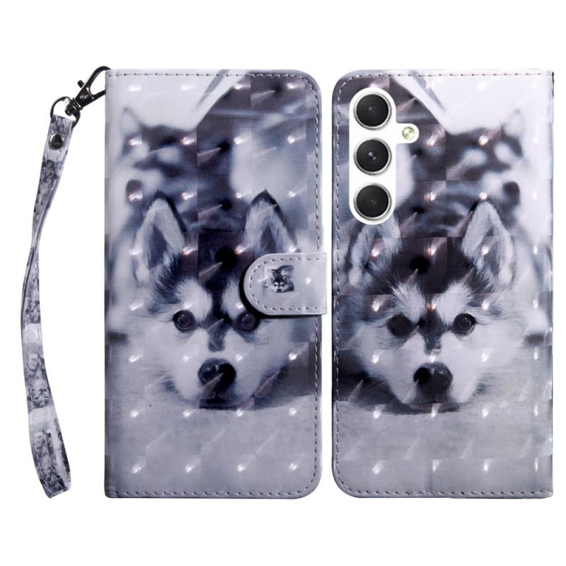 Etui Folio Do Samsung Galaxy S24 Plus 5g Husky Z Paskiem