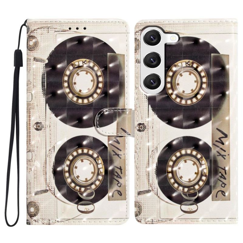 Etui Folio Do Samsung Galaxy S24 Plus 5g K7 Do Smyczy