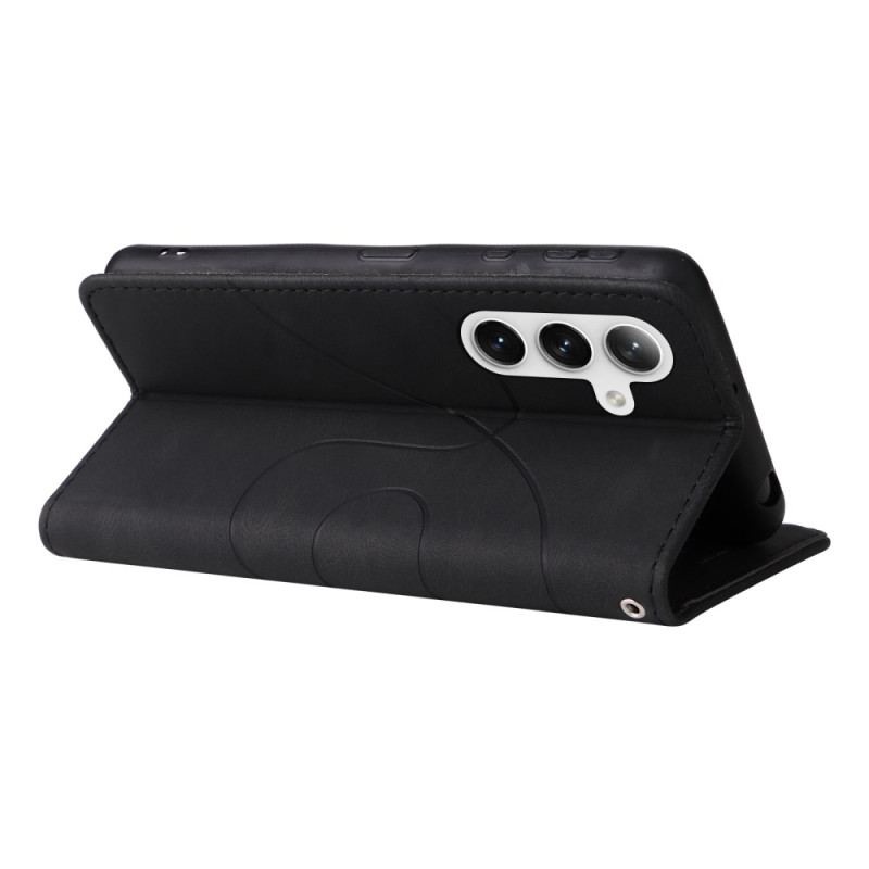 Etui Folio Do Samsung Galaxy S24 Plus 5g Konstrukcja Dwukolorowa