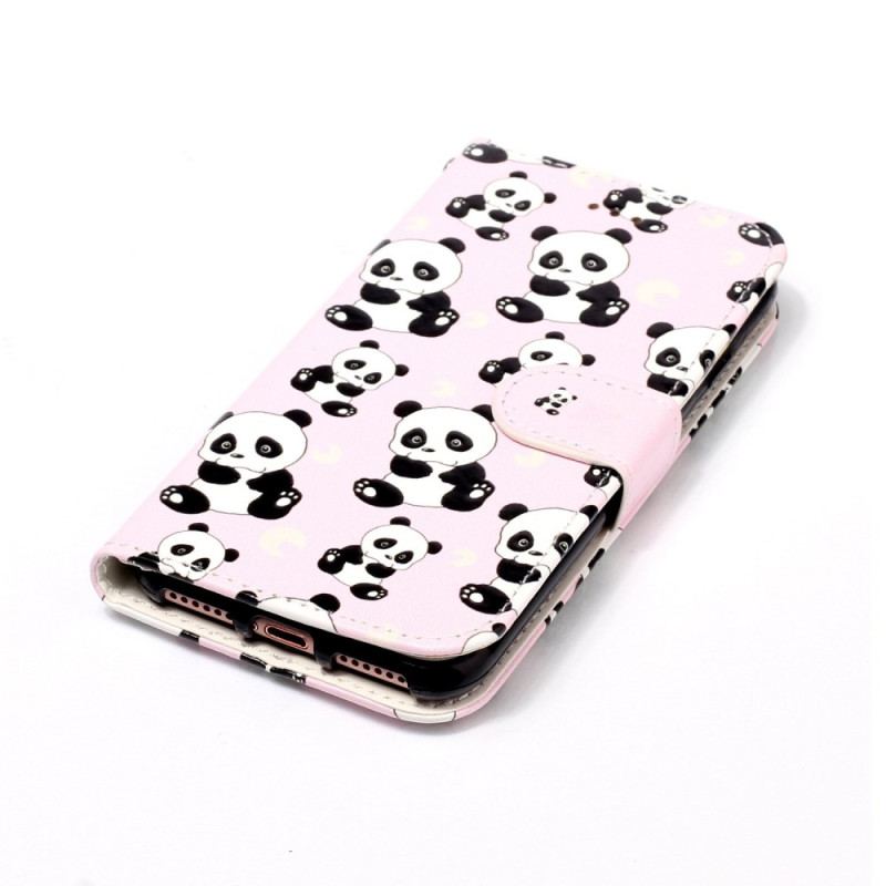 Etui Folio Do Samsung Galaxy S24 Plus 5g Pandy Na Smyczy