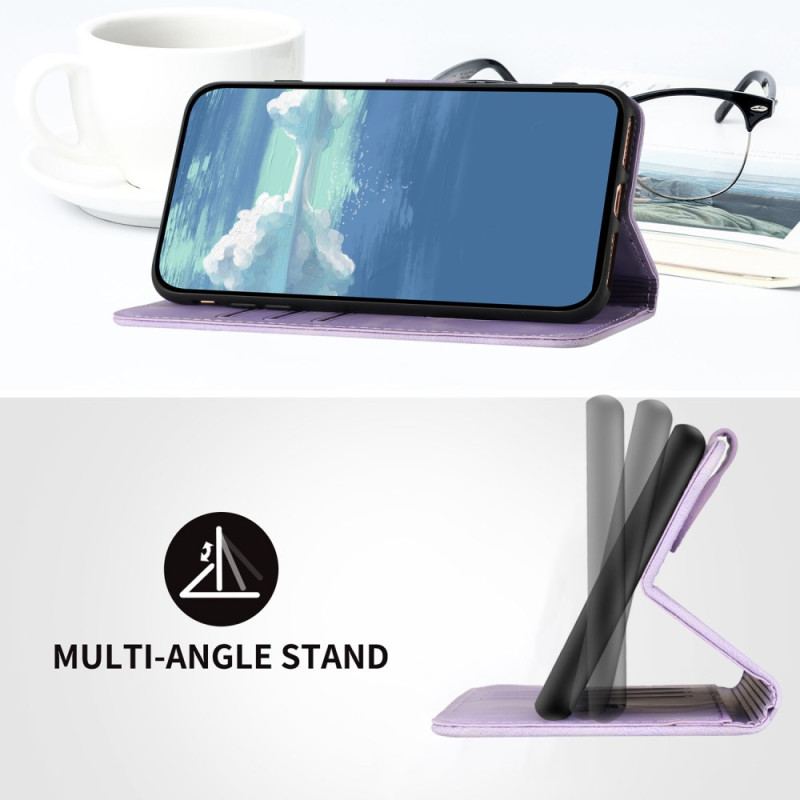 Etui Folio Do Samsung Galaxy S24 Plus 5g Pasek W Stylu Retro