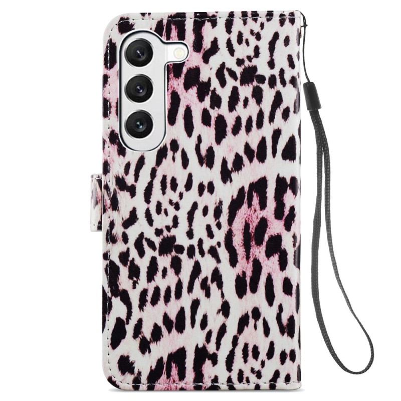 Etui Folio Do Samsung Galaxy S24 Plus 5g Pasek Z Efektem Lamparta