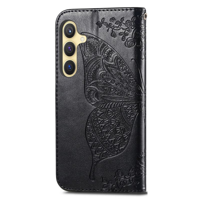 Etui Folio Samsung Galaxy S24 Plus 5g Barokowy Motyl