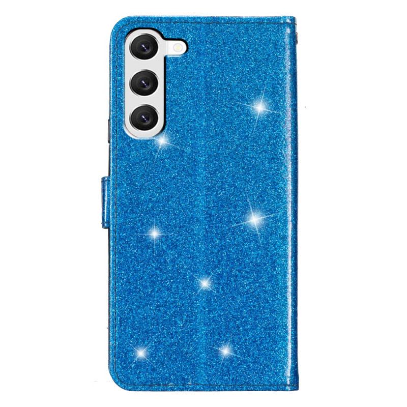 Etui Folio Samsung Galaxy S24 Plus 5g Cekiny Z Paskami