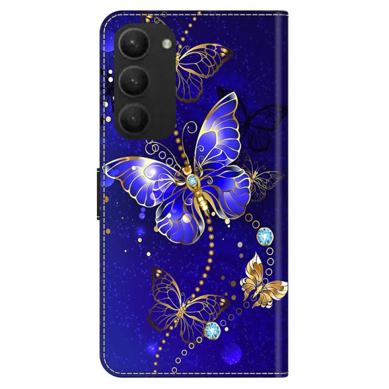 Etui Folio Samsung Galaxy S24 Plus 5g Diamentowe Motyle