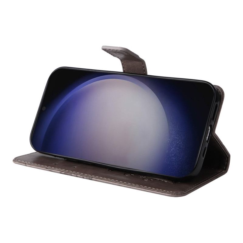 Etui Folio Samsung Galaxy S24 Plus 5g Gigantyczne Motyle Etui Ochronne