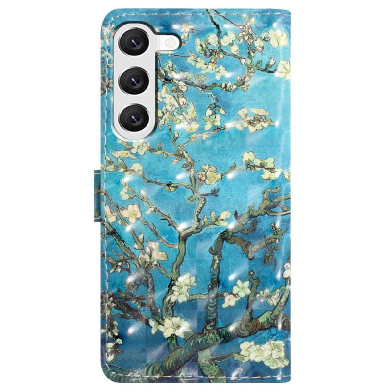 Etui Folio Samsung Galaxy S24 Plus 5g Kwiat Moreli W Lnaière Etui Ochronne