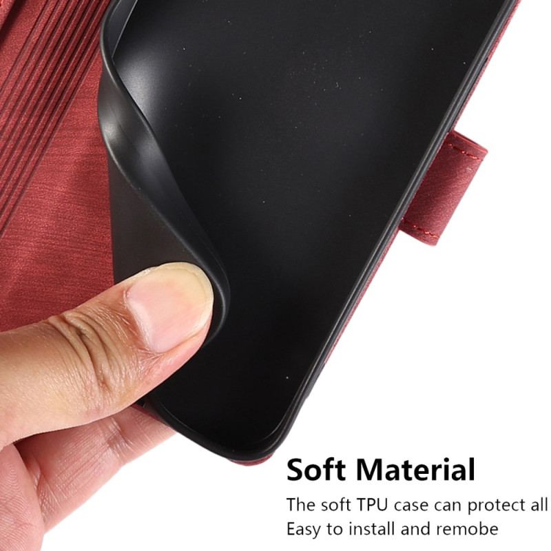 Etui Folio Samsung Galaxy S24 Plus 5g Orchidee I Motyle Z Paskiem
