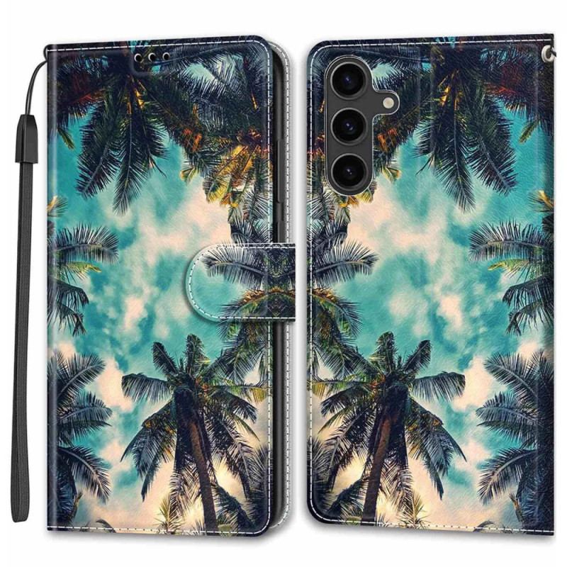 Etui Folio Samsung Galaxy S24 Plus 5g Paski Na Dłonie