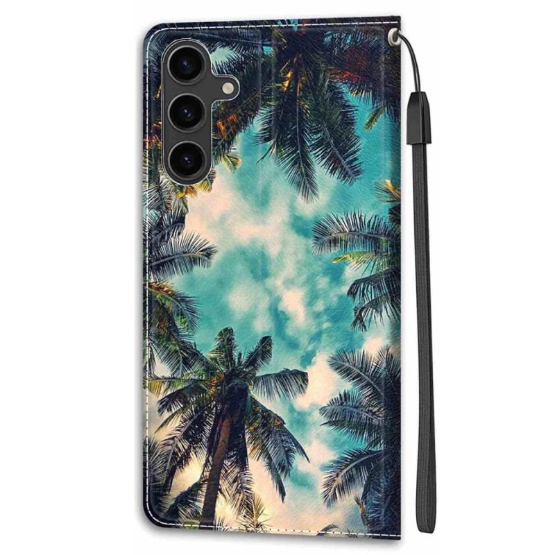 Etui Folio Samsung Galaxy S24 Plus 5g Paski Na Dłonie