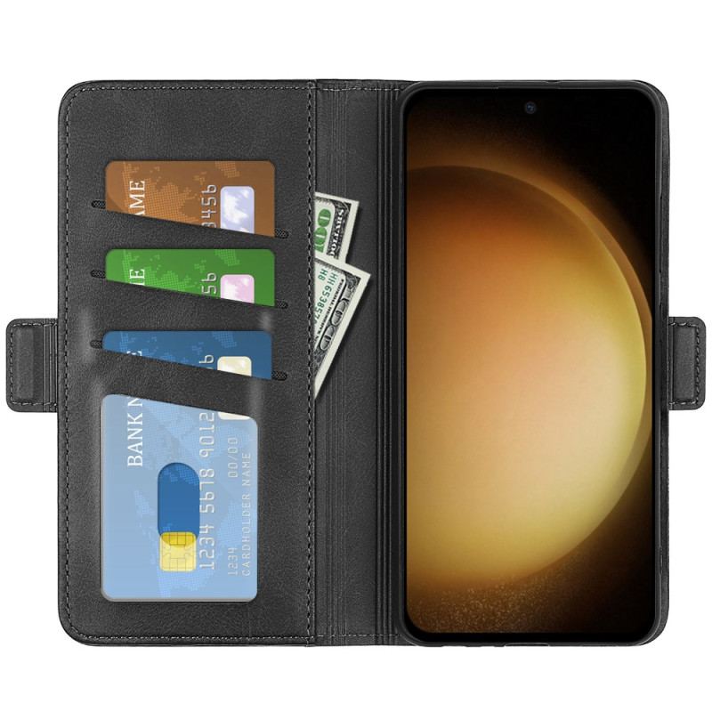 Etui Folio Samsung Galaxy S24 Plus 5g Podwójne Zapięcie