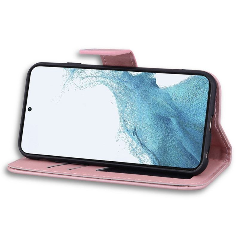 Etui Folio Samsung Galaxy S24 Plus 5g Śmieszne Zwierzę