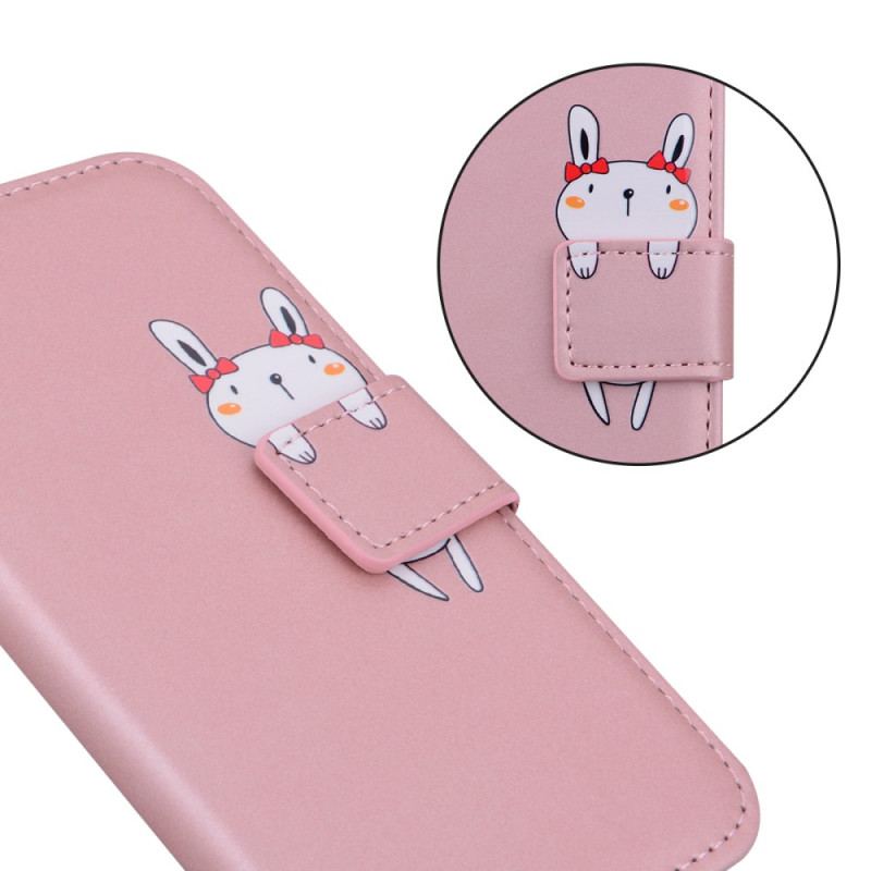 Etui Folio Samsung Galaxy S24 Plus 5g Śmieszne Zwierzę