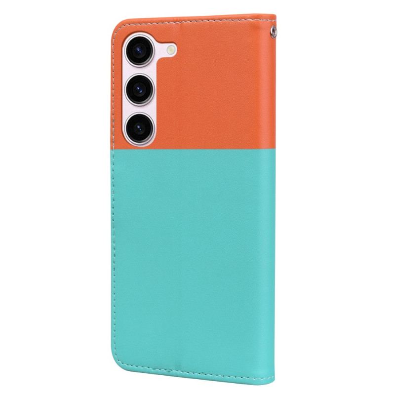 Etui Folio Samsung Galaxy S24 Plus 5g Śmieszne Zwierzęta Z Paskiem