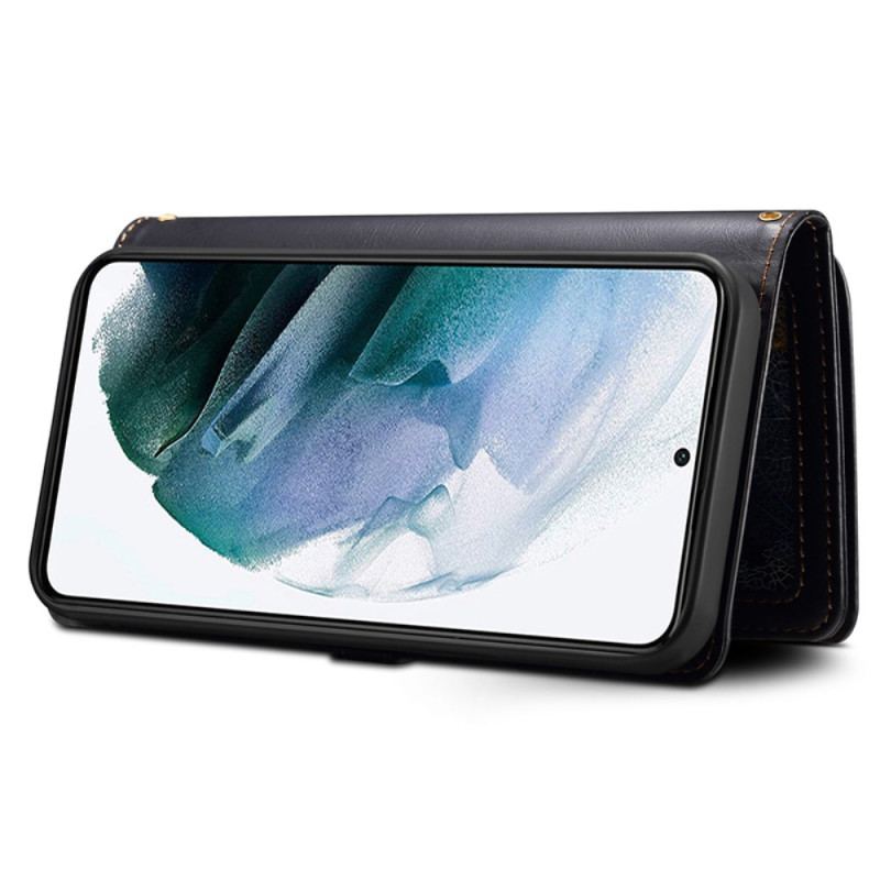 Etui Folio Samsung Galaxy S24 Plus 5g Smycz Blokująca Rfid I Pasek Na Ramię Eseble Etui Ochronne