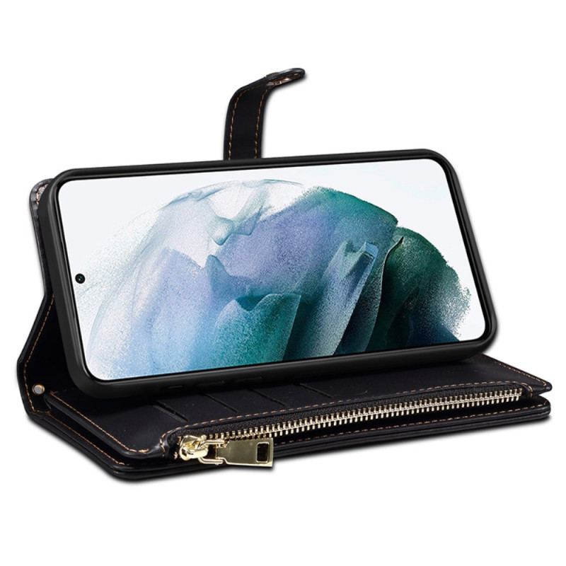 Etui Folio Samsung Galaxy S24 Plus 5g Smycz Blokująca Rfid I Pasek Na Ramię Eseble Etui Ochronne