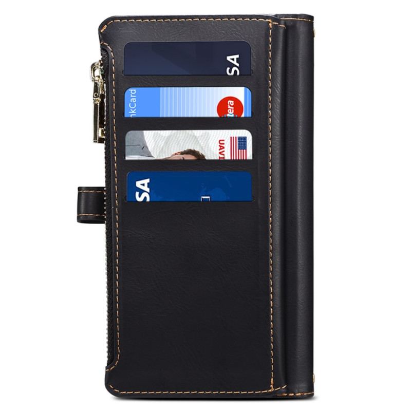 Etui Folio Samsung Galaxy S24 Plus 5g Smycz Blokująca Rfid I Pasek Na Ramię Eseble Etui Ochronne