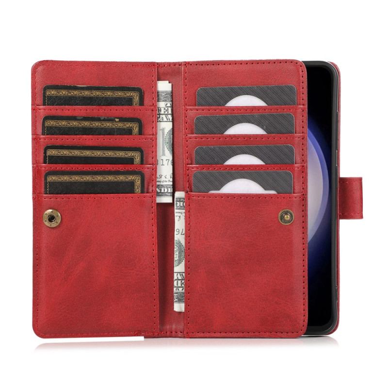 Etui Folio Samsung Galaxy S24 Plus 5g Stylowy Pasek Etui Ochronne