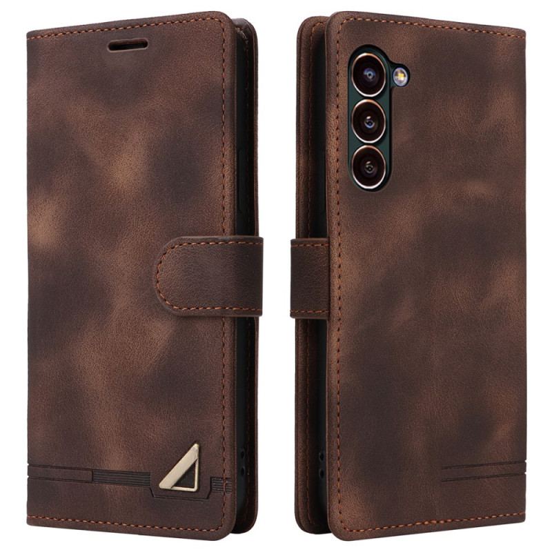 Etui Folio Samsung Galaxy S24 Plus 5g Stylowy Zamszowy Design Etui Ochronne