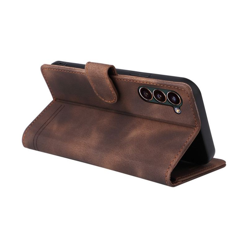 Etui Folio Samsung Galaxy S24 Plus 5g Stylowy Zamszowy Design Etui Ochronne