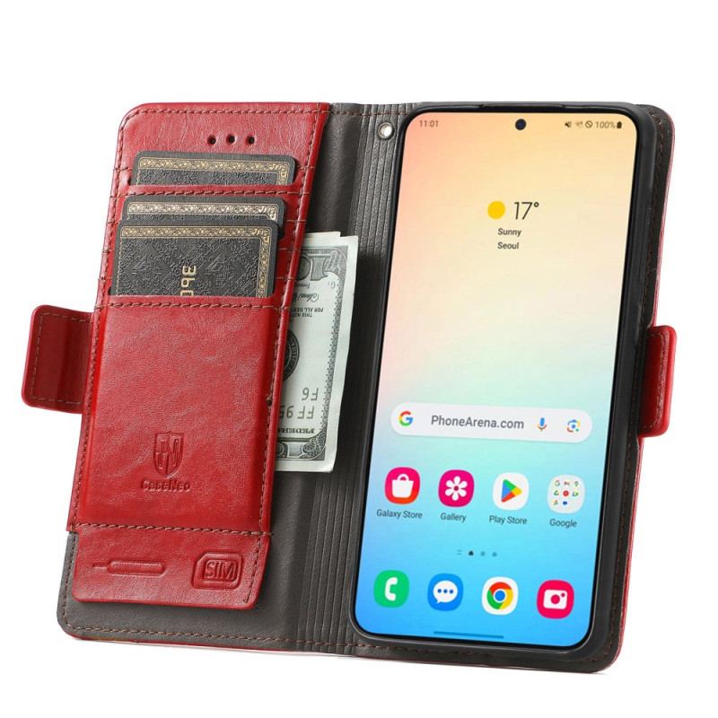 Etui Folio Samsung Galaxy S24 Plus 5g Technologia Blokowania Rfid Caseneo Etui Ochronne