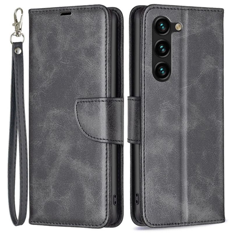 Etui Folio Samsung Galaxy S24 Plus 5g Ukośne Zapięcie I Pasek