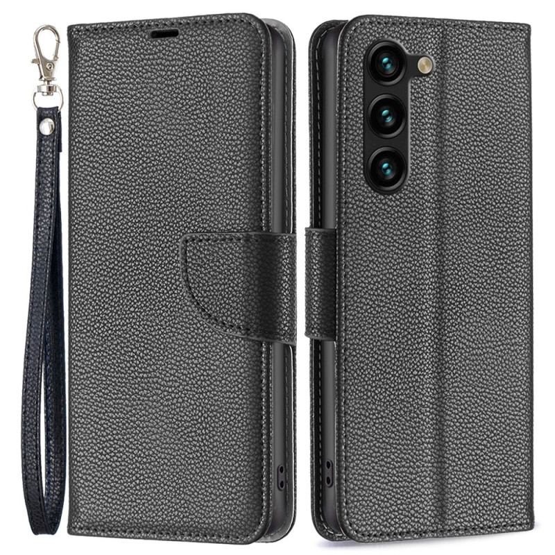 Etui Folio Samsung Galaxy S24 Plus 5g Ukośne Zapięcie Paska Etui Ochronne