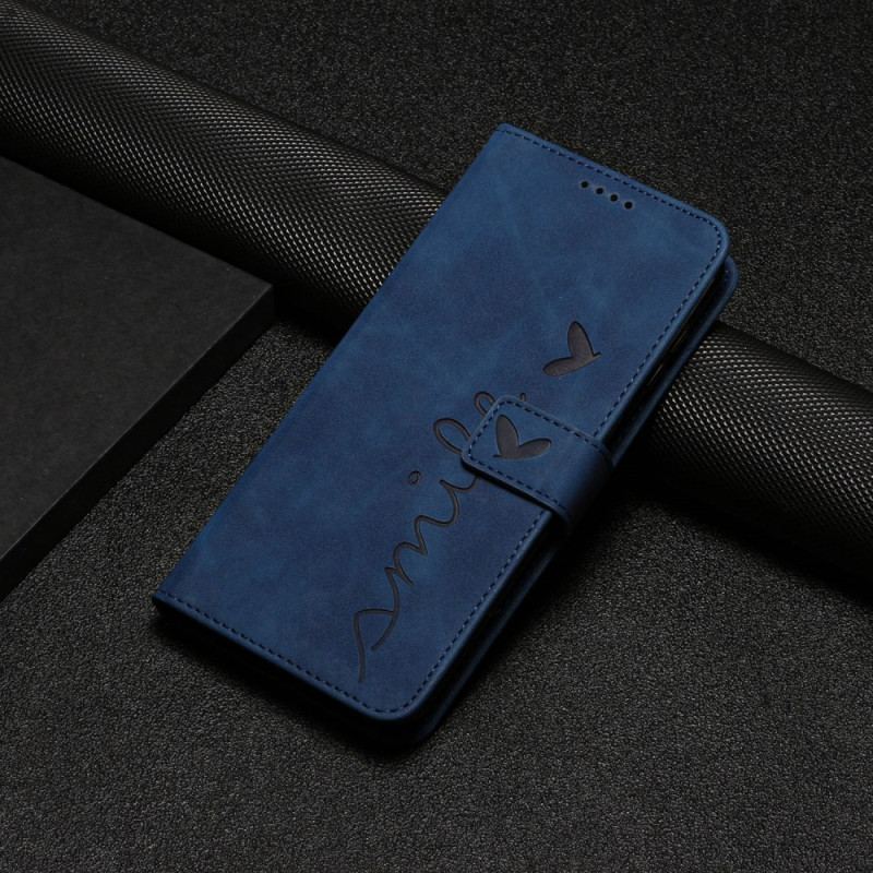 Etui Folio Samsung Galaxy S24 Plus 5g Uśmiechnij Się Do Smycza