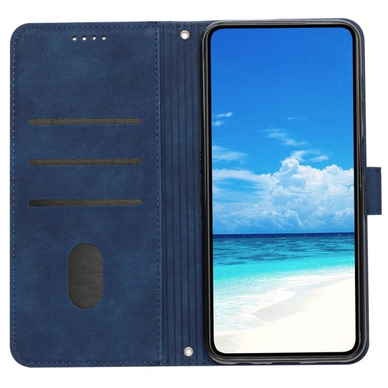 Etui Folio Samsung Galaxy S24 Plus 5g Uśmiechnij Się Do Smycza