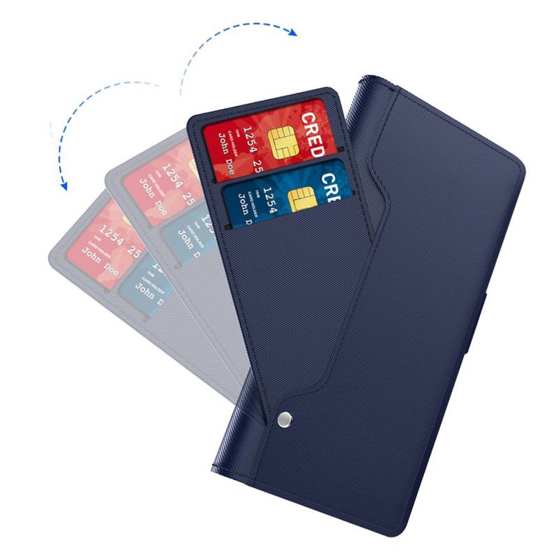 Etui Folio Samsung Galaxy S24 Plus 5g Z Wyjmowanym Etui Na Karty I Lusterkiem Etui Ochronne