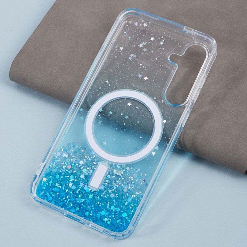 Etui Samsung Galaxy S24 Plus 5g Brokat Zgodny Z Magsafe Etui Ochronne