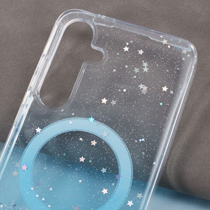 Etui Samsung Galaxy S24 Plus 5g Brokat Zgodny Z Magsafe Etui Ochronne