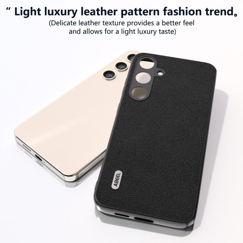 Etui Samsung Galaxy S24 Plus 5g Efekt Skóry Liczi Abeel
