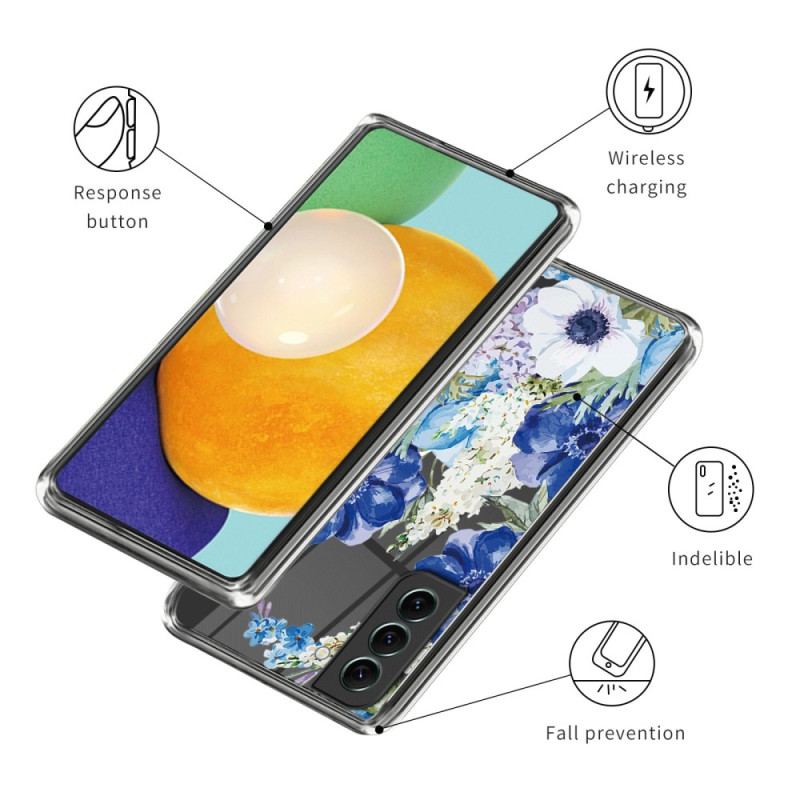 Etui Samsung Galaxy S24 Plus 5g Kwiaty