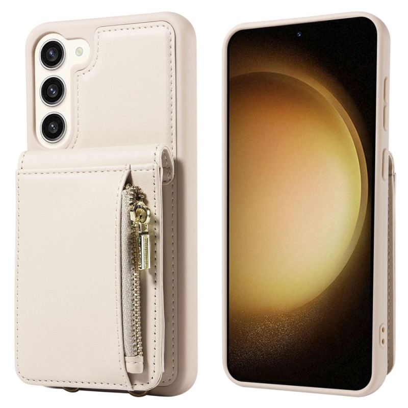 Etui Samsung Galaxy S24 Plus 5g Etui Na Karty Ze Smyczą Blokującą Rfid I Paskiem Na Ramię