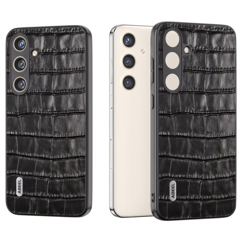 Etui Samsung Galaxy S24 Plus 5g Prawdziwa Skóra Abeel Etui Ochronne