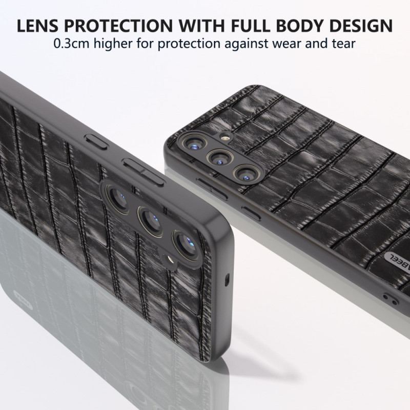 Etui Samsung Galaxy S24 Plus 5g Prawdziwa Skóra Abeel Etui Ochronne