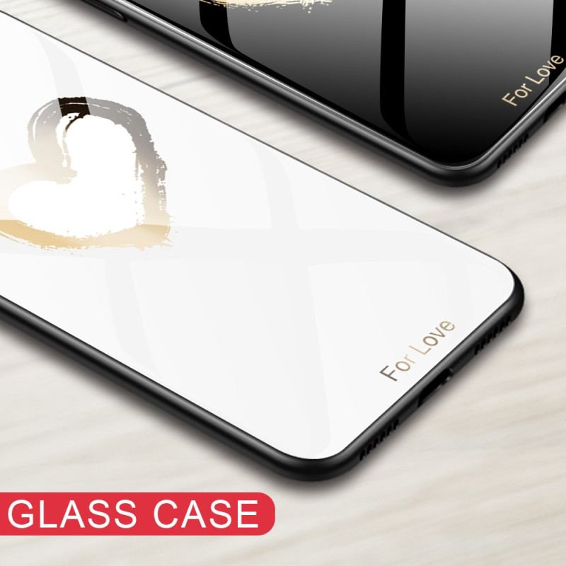 Etui Samsung Galaxy S24 Plus 5g Szkło Hartowane W Kształcie CZerwonego Serca
