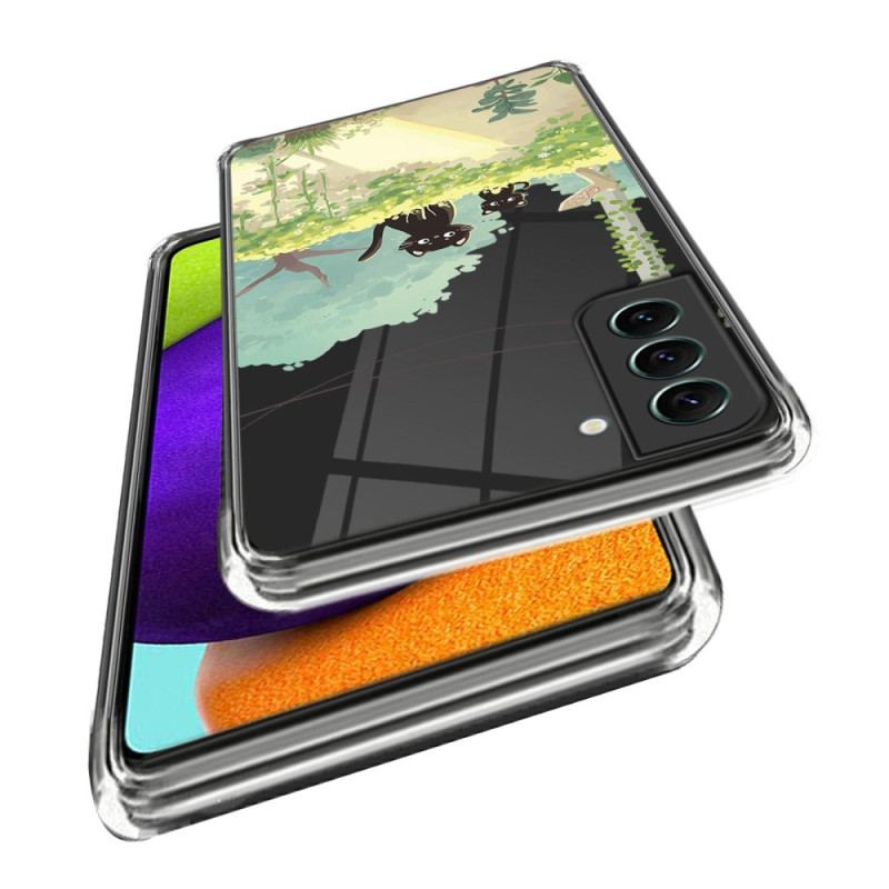 Etui Samsung Galaxy S24 Plus 5g Z Motywem Dwóch Kotów