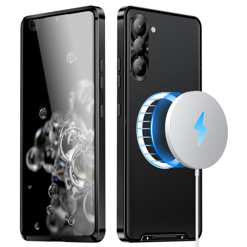 Etui Samsung Galaxy S24 Plus 5g Z Osłoną Obiektywu I Ramką Magnetyczną