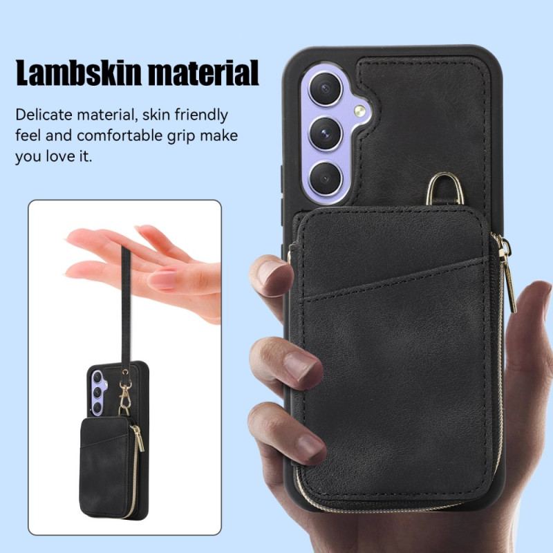 Etui Samsung Galaxy S24 Plus 5g Z Paskiem Do Portfela I Paskiem Na Ramię