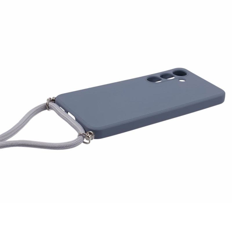 Etui Samsung Galaxy S24 Plus 5g Z Silikonowym Sznurkiem Etui Ochronne