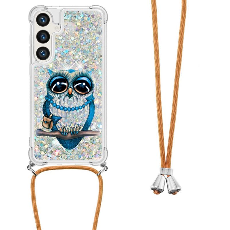 Etui Samsung Galaxy S24 Plus 5g Ze Sznurkiem Sowy