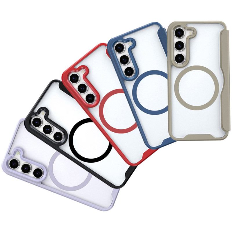 Flip Kotelot Samsung Galaxy S24 Plus 5g Etui Na Telefon Z Blokadą Magnetyczną Rfid