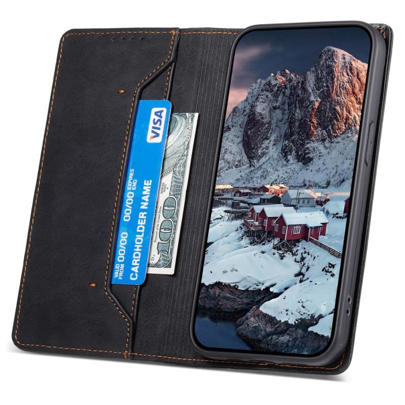 Flip Kotelot Samsung Galaxy S24 Plus 5g Portfel Z Blokadą Rfid Etui Ochronne
