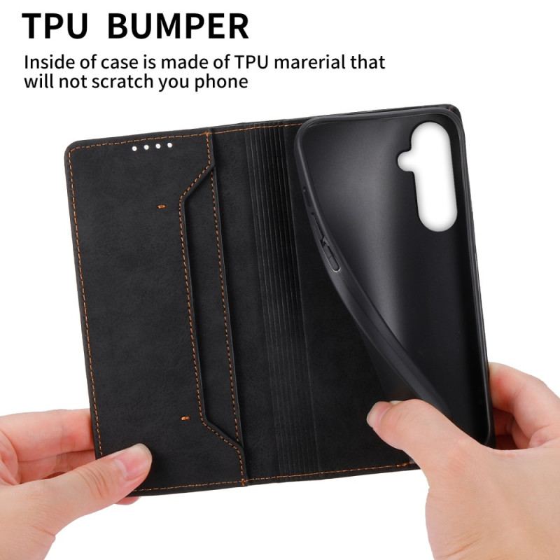 Flip Kotelot Samsung Galaxy S24 Plus 5g Portfel Z Blokadą Rfid Etui Ochronne